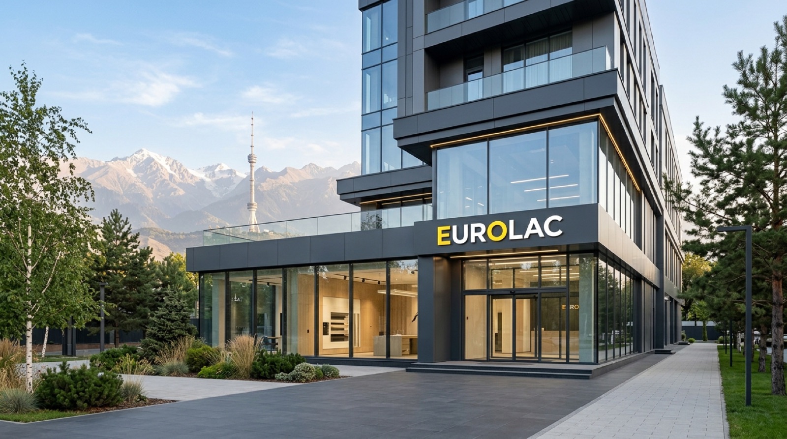 Офис и склад Eurolac в Алматы