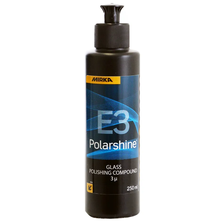 Полировальная паста для стекла Mirka Polarshine E3, 250 мл