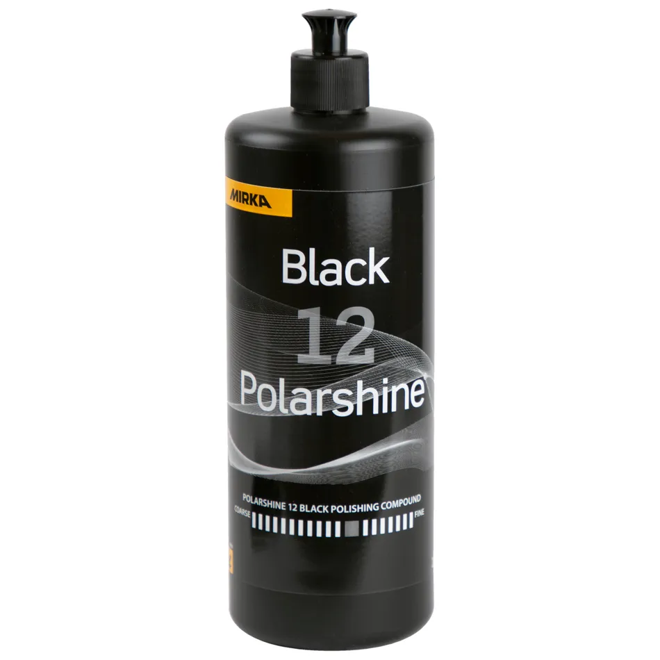 Полировальная паста Mirka Polarshine 12 Black для тёмных цветов, 250 мл