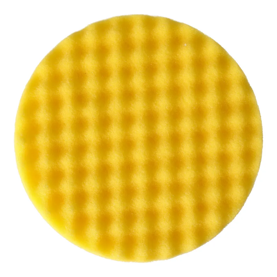 Поролоновый полировальный круг Mirka Yellow Waffle 150 мм Grip