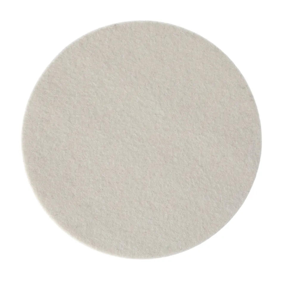 Фетровый полировальный круг Mirka Felt Pad White 125 мм Grip для стекла