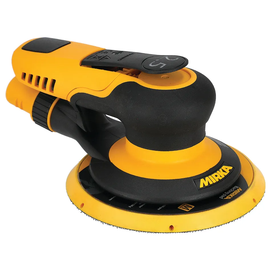 Пневматическая эксцентриковая шлифмашинка Mirka PROS 680CV 150 мм, эксцентрик 8.0 мм