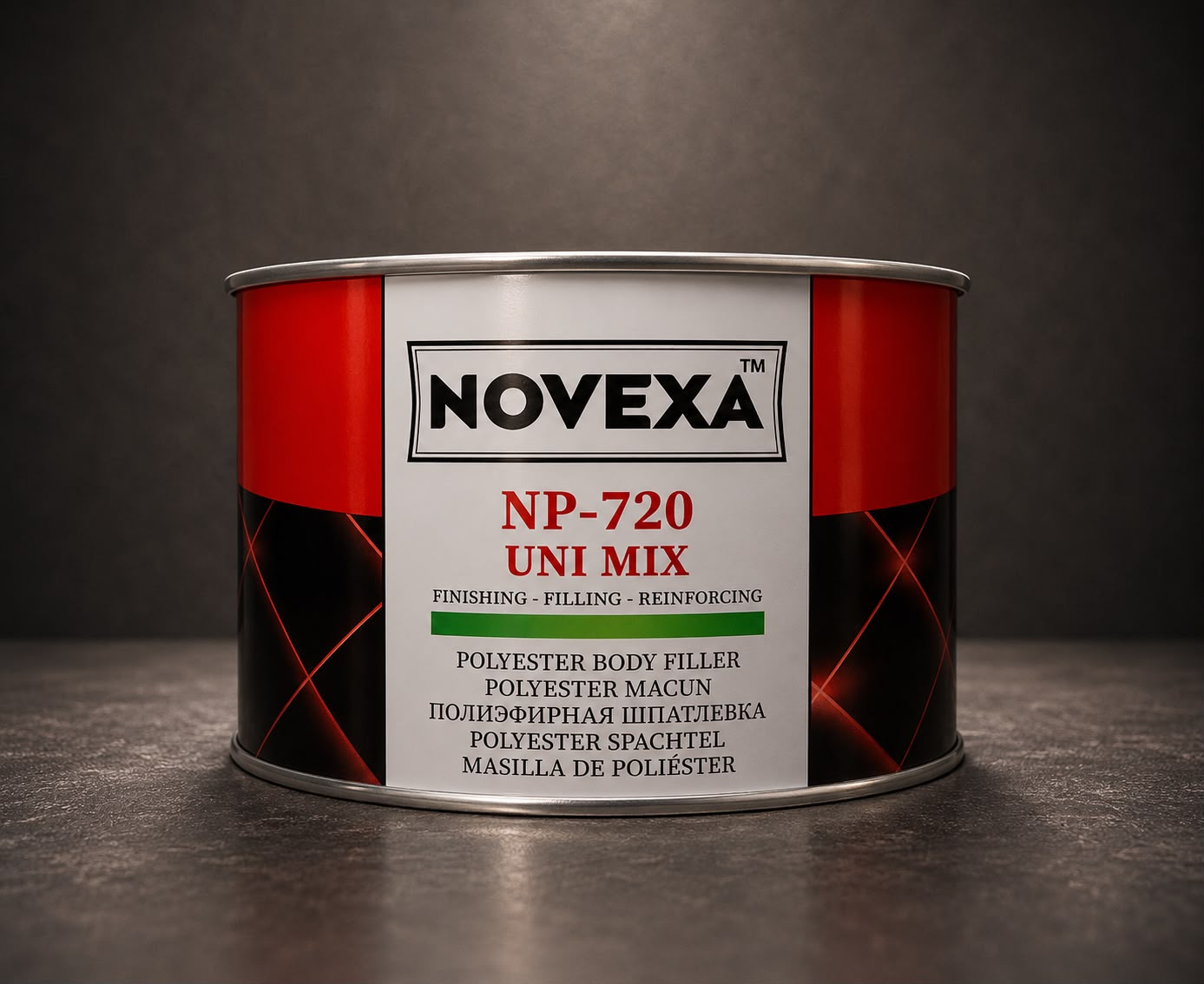 Шпатлёвка NOVEXA NP-720 Uni Mix Putty 2K 3 в 1