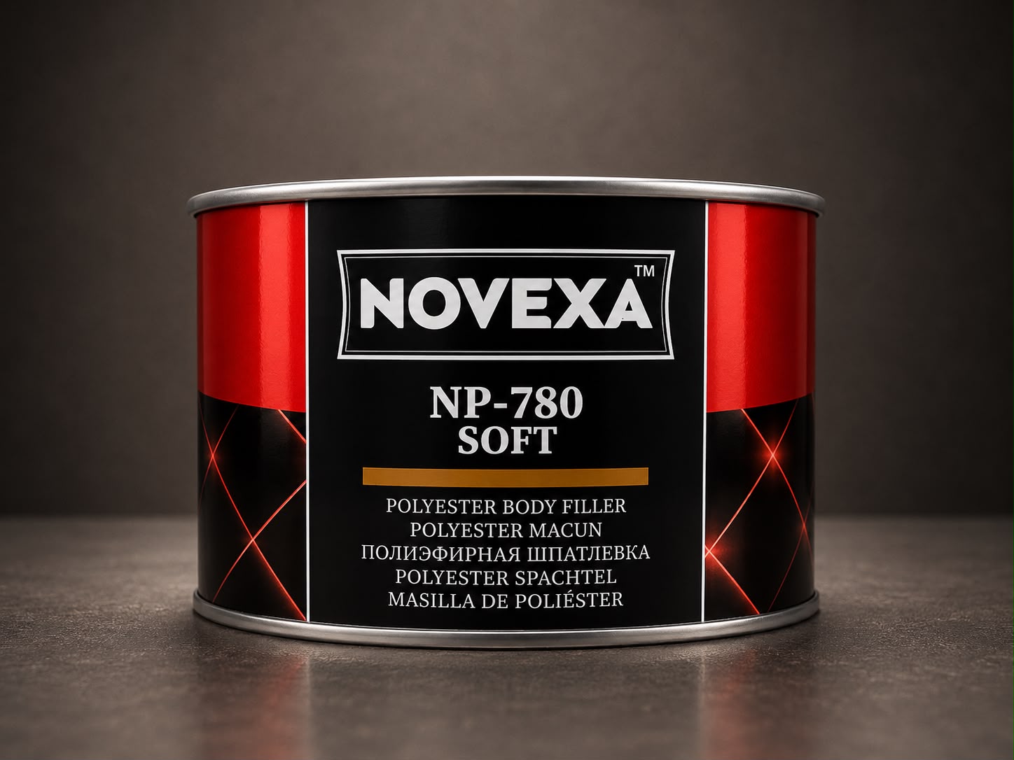 Шпатлёвка NOVEXA NP-780 Soft Putty 2K мягкая